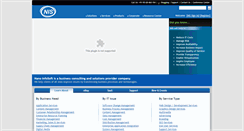 Desktop Screenshot of nanoinfosoft.com